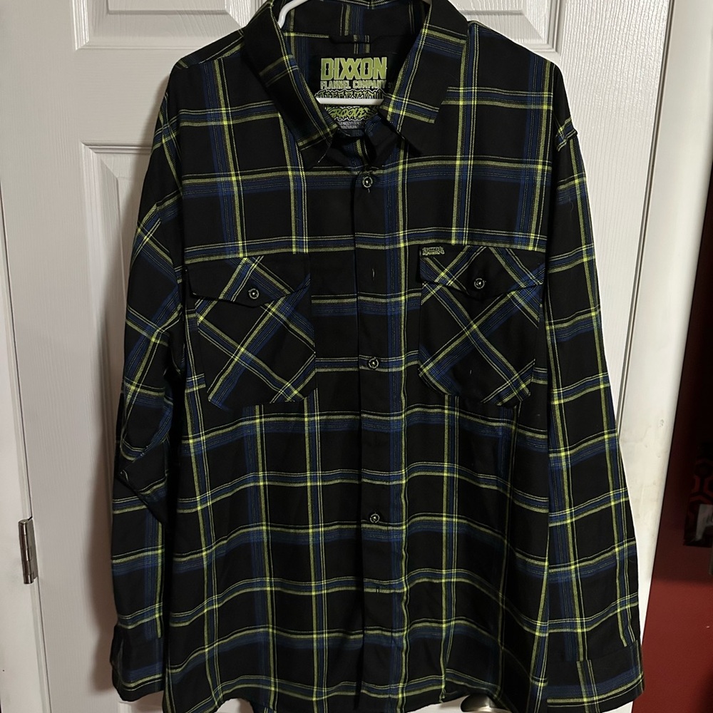 RARE AND SOLD OUT DIXXON “INFECTIOUS GROOVES” FLANNEL 3XL